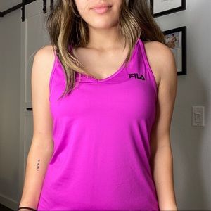 !!3 for $20!! Fila Magenta Athletic Tank Top